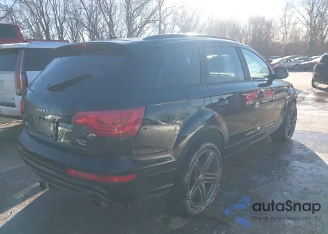 2015 Audi Q7 3.0T S Line Prestige from USA, damaged, VIN WA1DGAFE9FD026999